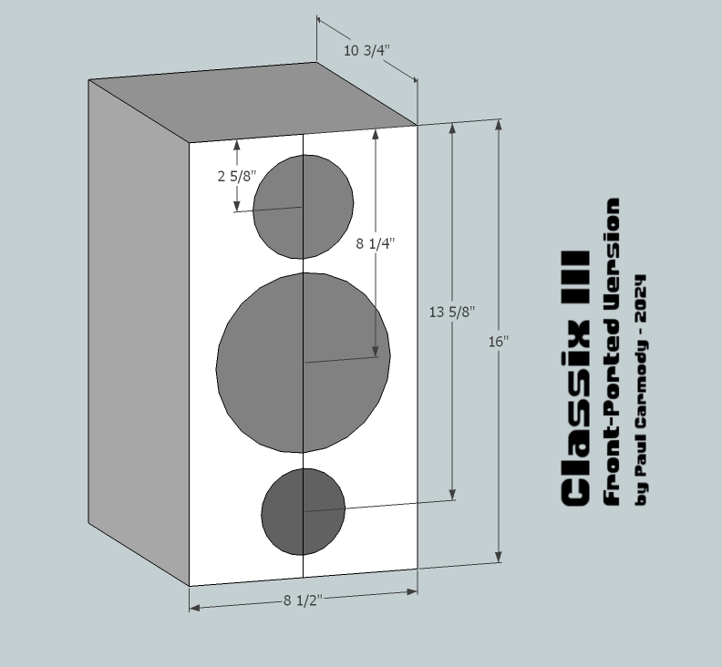 Classix III Front Ported Variation Classix III Front Ported Variation